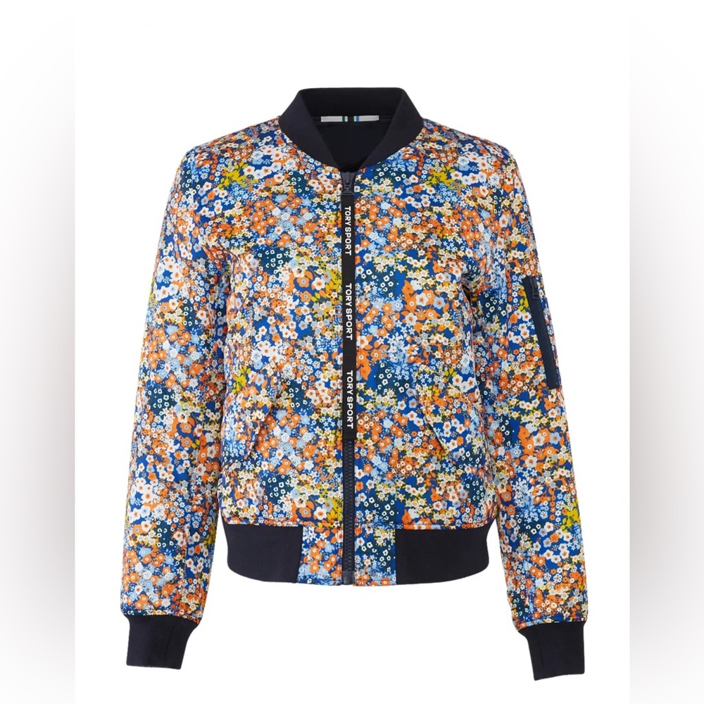 Tory Burch Sport XS Floral Bomber